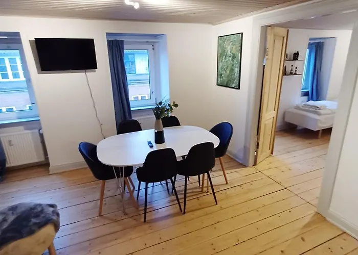 Daire Comfortable 2 For 7 - Free Parking - Perfect For Families And Groups Hjørring