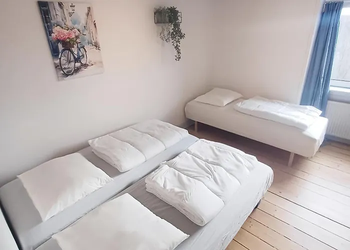Apartamento Comfortable 2 For 7 - Free Parking - Perfect For Families And Groups Hjørring